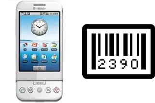 How to find the serial number on T-Mobile G1