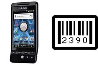 How to find the serial number on T-Mobile G2 Touch