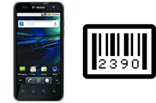 How to find the serial number on T-Mobile G2x