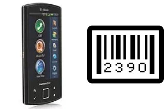 How to find the serial number on T-Mobile Garminfone