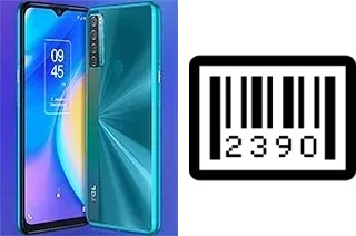 How to find the serial number on TCL 20 SE