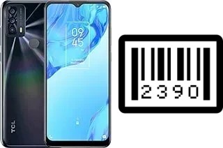 How to find the serial number on TCL 20B