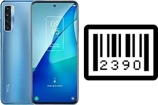 How to find the serial number on TCL 20L+