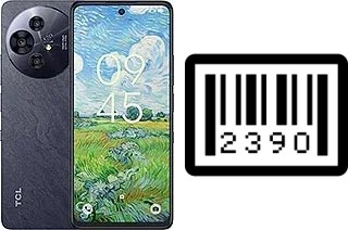 How to find the serial number on TCL 50 Pro NxtPaper