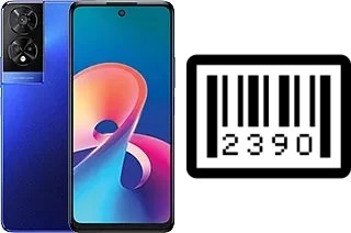 How to find the serial number on TCL 50 XE