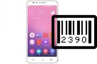 How to find the serial number on TCL i718M