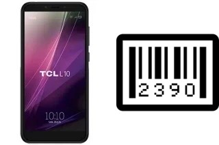 How to find the serial number on TCL L10