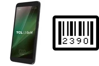 How to find the serial number on TCL L5 GO M