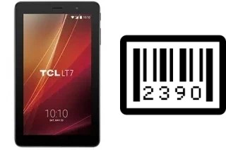 How to find the serial number on TCL LT7