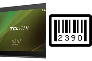 How to find the serial number on TCL LT7M