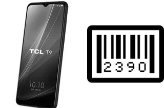 How to find the serial number on TCL T9