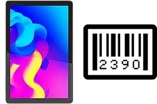 How to find the serial number on TCL Tab 10 HD 4G