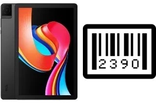 How to find the serial number on TCL Tab 10L Gen2