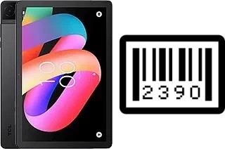 How to find the serial number on TCL Tab 10L Gen 3