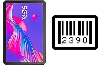 How to find the serial number on TCL Tab 10s 5G