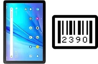 How to find the serial number on TCL Tab 10s