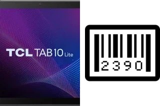 How to find the serial number on TCL Tab10 Lite