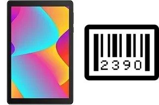 How to find the serial number on TCL Tab 8 4G