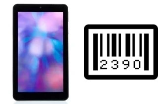 How to find the serial number on TechPad 716