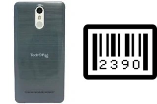 How to find the serial number on TechPad Modelo M6-l