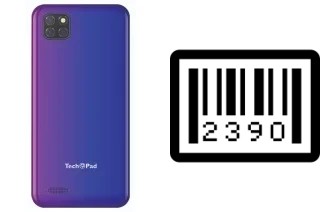 How to find the serial number on TechPad Note 4CAM