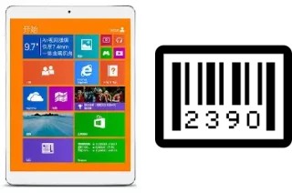 How to find the serial number on Teclast X98 Air 3G