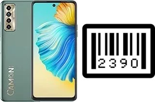 How to find the serial number on Tecno Camon 17P