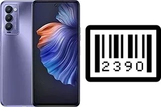 How to find the serial number on Tecno Camon 18 P