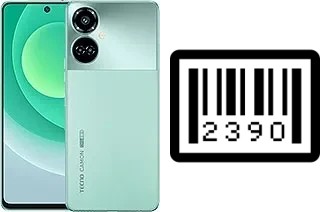 How to find the serial number on Tecno Camon 19 Pro 5G