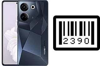 How to find the serial number on Tecno Camon 20 Pro