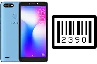 How to find the serial number on Tecno Pop 2 F