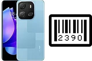 How to find the serial number on Tecno Pop 7