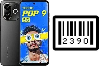 How to find the serial number on Tecno Pop 9