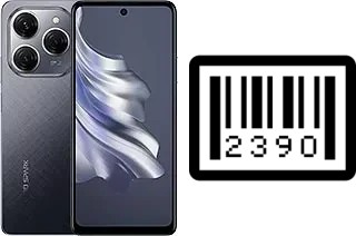 How to find the serial number on Tecno Spark 20 Pro