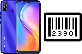 How to find the serial number on Tecno Spark Go 2020