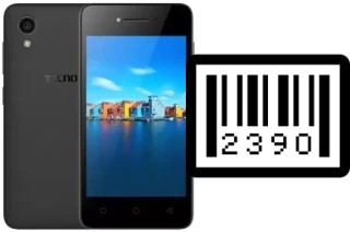 How to find the serial number on Tecno W1