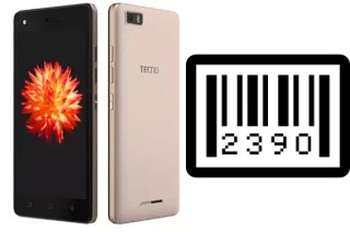 How to find the serial number on Tecno W3