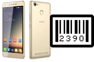 How to find the serial number on Tecno W5