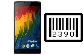 How to find the serial number on Telcel PCD E501