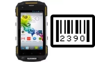 How to find the serial number on TELEFUNKEN Telefunken Outdoor LTE