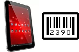 How to find the serial number on Toshiba Excite 10 AT305