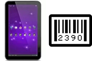 How to find the serial number on Toshiba Excite 13 AT335