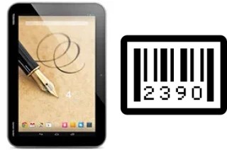 How to find the serial number on Toshiba Excite Write