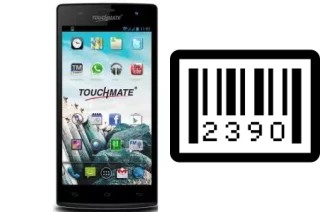 How to find the serial number on Touchmate TM-SM510