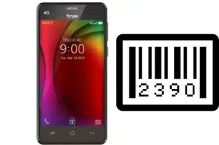 How to find the serial number on True Smart A2 5-0 Plus