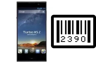 How to find the serial number on Turbo X5 Z