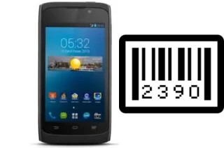 How to find the serial number on Turkcell T40