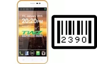 How to find the serial number on TWZ QQ1