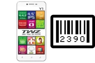 How to find the serial number on TWZ Y1