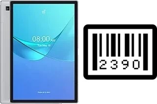 How to find the serial number on Ulefone Tab A7